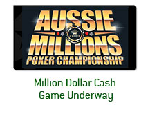 aussie millions logo - cash game