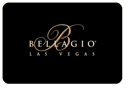 Bellagio Hotel Logo on black background