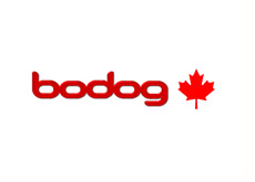 -- bodog company logo and canada maple leaf --