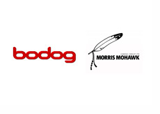 Company logos - Bodog and Morris Mohawk Gaming Group