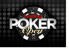 online tournament - bodog poker open - logo