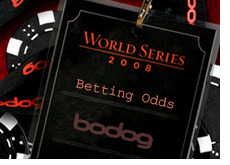 bodoglife world series of poker betting odds - wsop - bodog