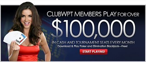 ClubWPT – Play Poker Online To Win Cash & Prizes