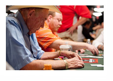 Doyle Brunson in full focus