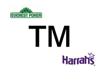 -- Everest Poker and Harrahs logo - TM --