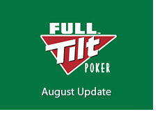 logo for poker room - full tilt - green background - august update