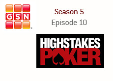 high stakes poker logo - gnc logo - season 5 - episode 10 - kings review