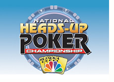 tournament logo - national heads-up championship - poker