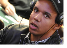 Phil Ivey with a surprised expression