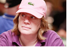 Kathy Liebert in pink at the World Series of Poker 2010