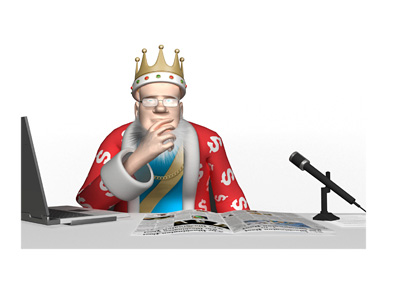 The Poker King is sitting in his office and thinking about the situation between Amaya and the Pokerstars high stake players