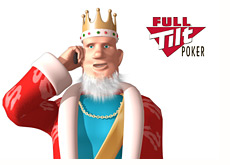 poker king is on the cellphone - reporting about full tilt