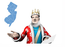 The King is reporting news - New Jersey Online Gambling - Opening and Initial Numbers