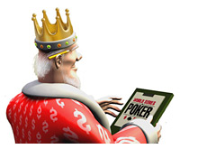 -- poker king is reporting from day 8 f the world series --