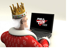 poker king is surfing the full tilt poker website