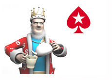 The King is pouring a cup of tea, while talking about the latest news from Pokerstars in relation to the U.S. market