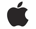 Apple company logo.