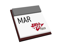 -- Full Tilt Poker Calendar - March - Illustration --
