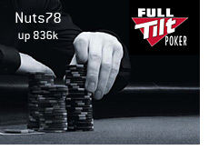 full tilt poker promo image - nuts78 up 836k in nocember 2008