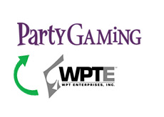 -- company logos - party gaming and world poker tour enterprises inc --