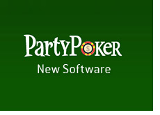 poker room - party poker - unveils new software - screenshot - logo
