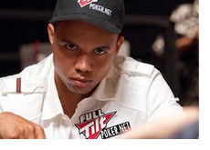 Phil Ivey with a very serious look