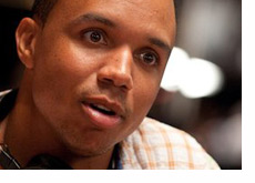 Phil Ivey radiating positivity