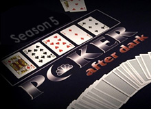 logo and cards on the table - poker after dark - season 5