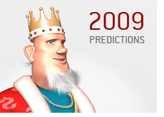 king is making predictions for the new year in the world of poker