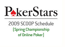 spring championship of online poker - scoop - pokerstars - 2009