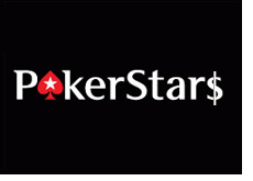 pokerstars logo with a money sign - poker stars - pokerstars.com