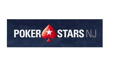 Pokerstars New Jersey - Logo with blue felt background