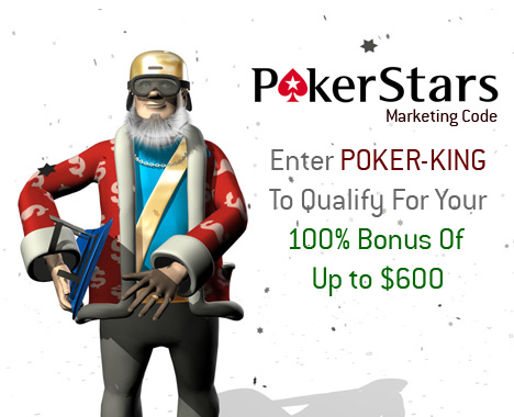 Pokerstars November Marketing Code - Presented by the King