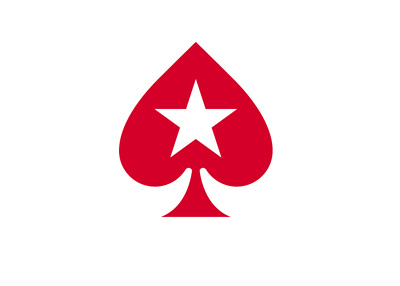 Pokerstars abbreviated logo - Red spade with a star in the middle