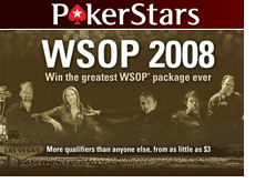 pokerstars poker room announces wsop 2008 qualifiers - qualify for the world series of poker 2008