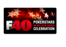 -- Pokerstars - 40 Billionth Hand Promotion --