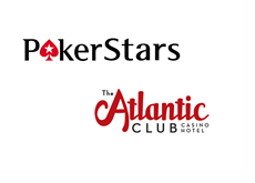 Pokerstars and The Atlantic Club Casino logos