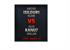 Superstar Showdown - Alexander Kanu7 Millar will take on Viktor Isildur1 Blom