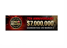 Pokerstars Sunday Million 7th Anniversary