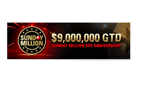 Sunday Million - 9 Year Anniversary Special - 9 Million Dollars Guaranteed