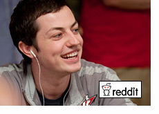 Tom Dwan and Reddit Logo