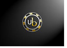 ultimate bet logo - black background