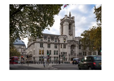 The supreme court of United Kingdom - Building potographed from a distance.