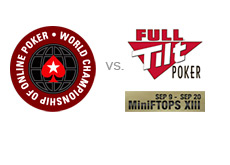 -- full tilt poker mini ftops vs. pokerstars wcoop --